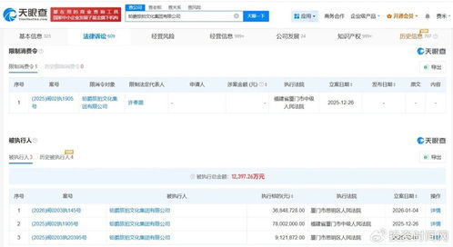鉑爵旅拍7800萬案款糾紛 董事長限消風波折射攝影擴印行業深層挑戰